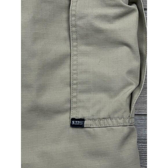 5.11 Tactical Series Beige Pants Men's TDU RipStop Work Pants Size XL 35/33 - Picture 4 of 14